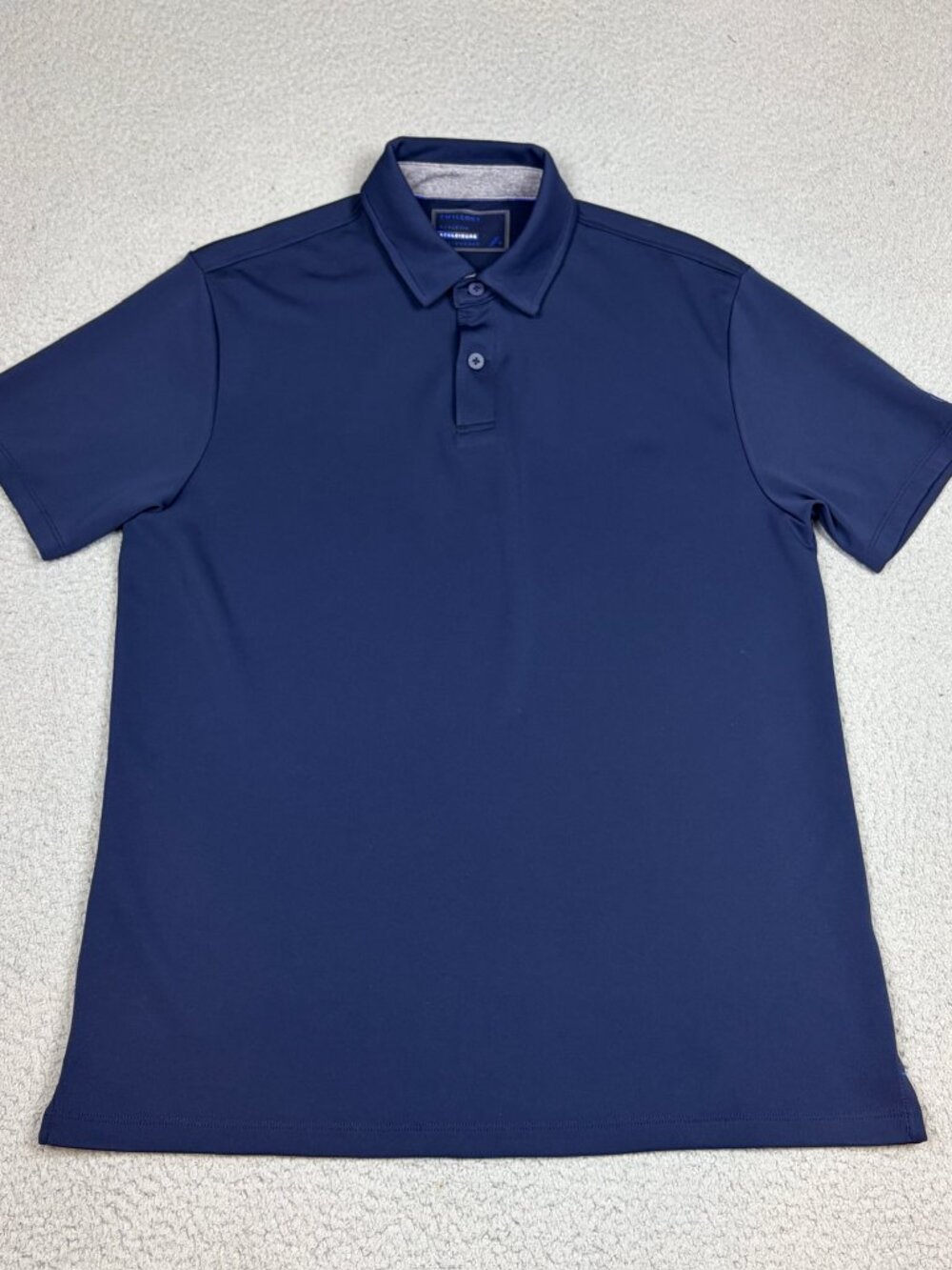 Twillory Polo Shirt Mens Size Large Blue Buttons Casual Athletic Collar